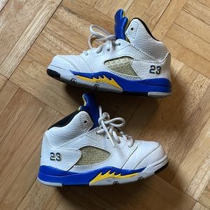 Kids Air Jordan Retro 5 Sneakers